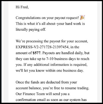 Member payout certificate